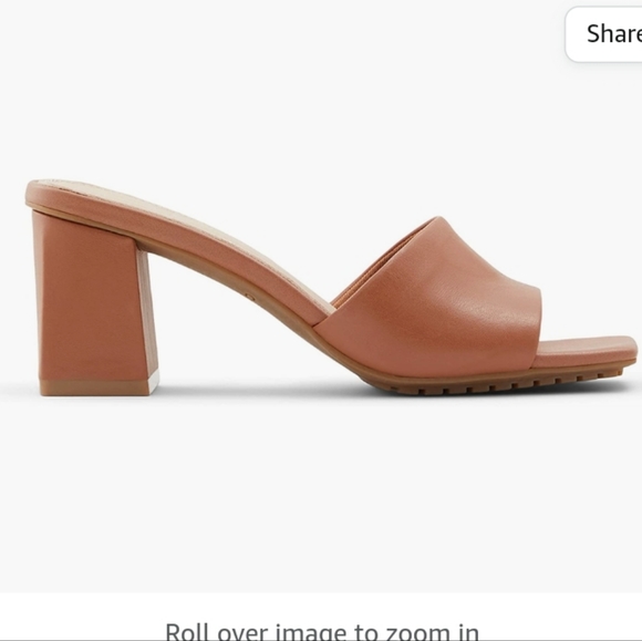 New! Aldo Square Toe Mule! - Picture 2 of 4